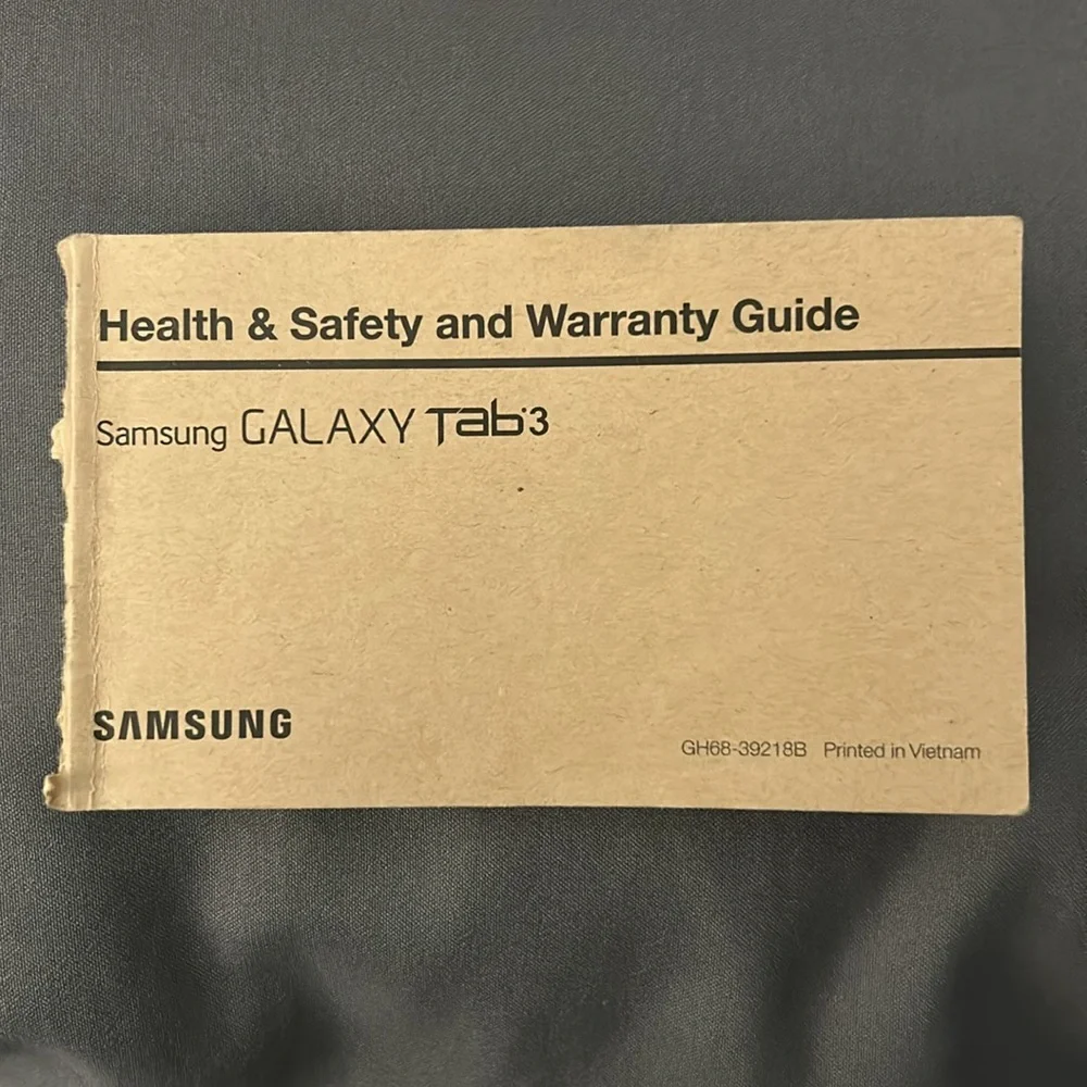 Samsung Galaxy Tab3, 8.0”, 16GB, like new! model SM-T310